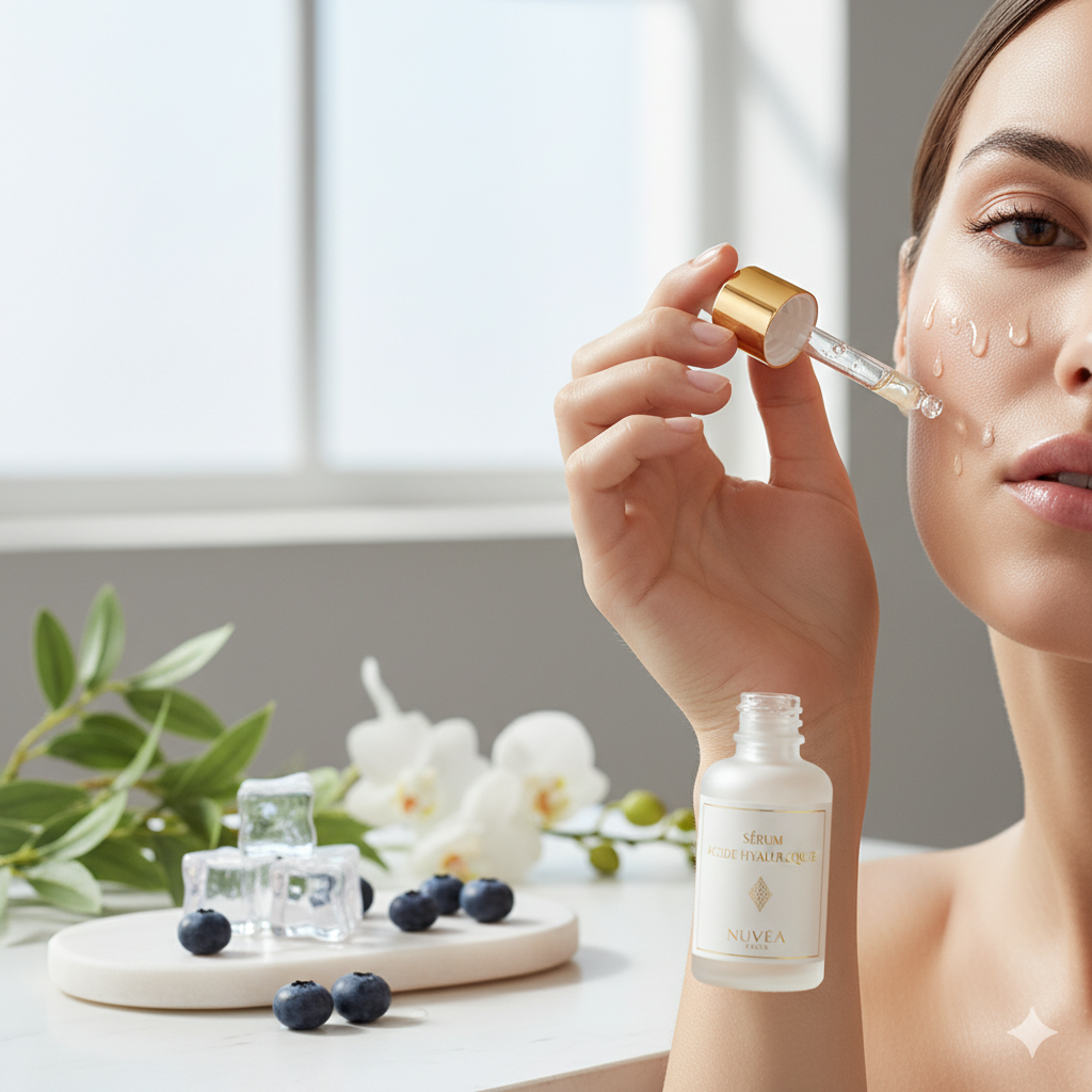 Cadeau Noël Luxe :Sérum Acide Hyaluronique - Hydratation Intense & Anti-Âge🎄🤶
