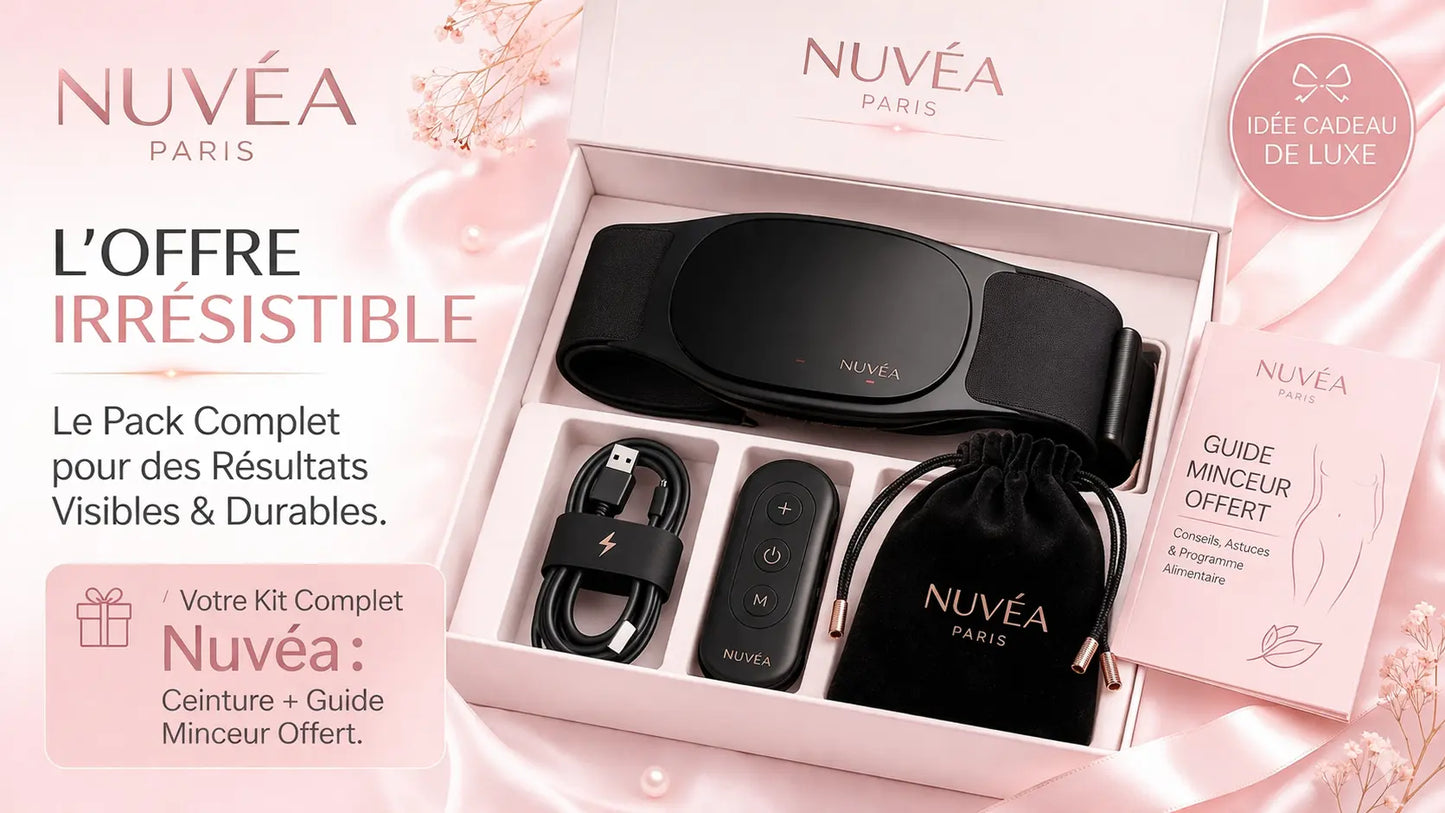 Ceinture de Dégraissage et anti-douleur lombaire  Nuvéaparis™