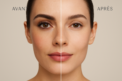 Image avant/après - Démaquillant