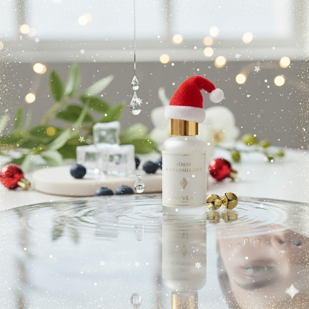 Cadeau Noël Luxe :Sérum Acide Hyaluronique - Hydratation Intense & Anti-Âge🎄🤶