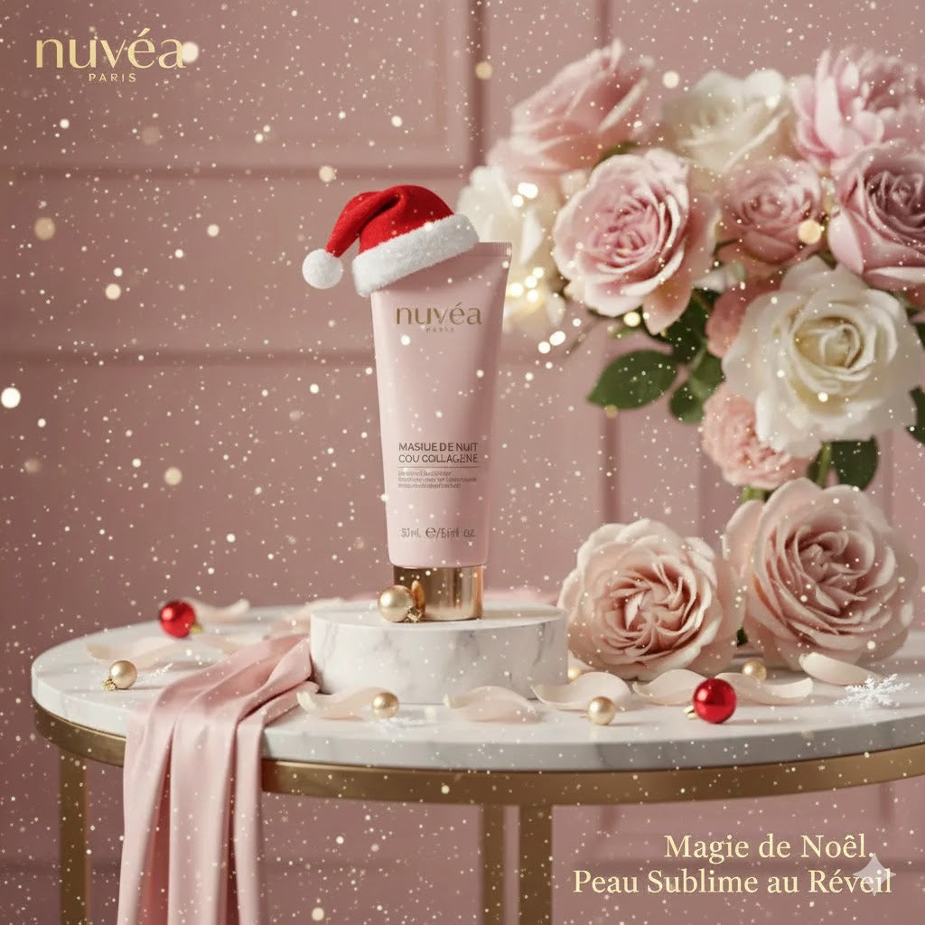 Masque de Nuit au Collagène – Peau Repulpée au Réveil Lissant & Anti-Ride; Hydratation en seulement 24h🎄🤶